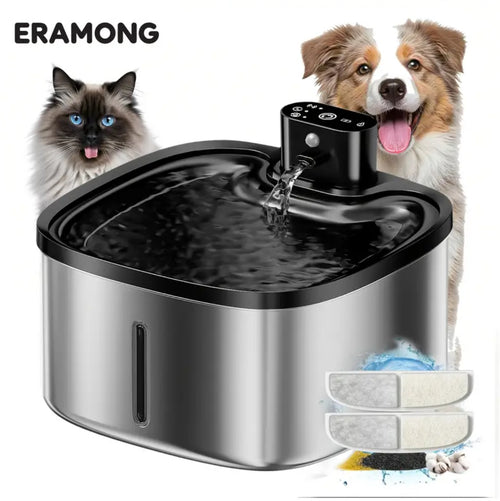 water fountain for cats and dogs نافورة الماء للقطط و الكلاب