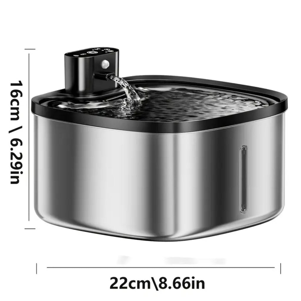 water fountain for cats and dogs نافورة الماء للقطط و الكلاب