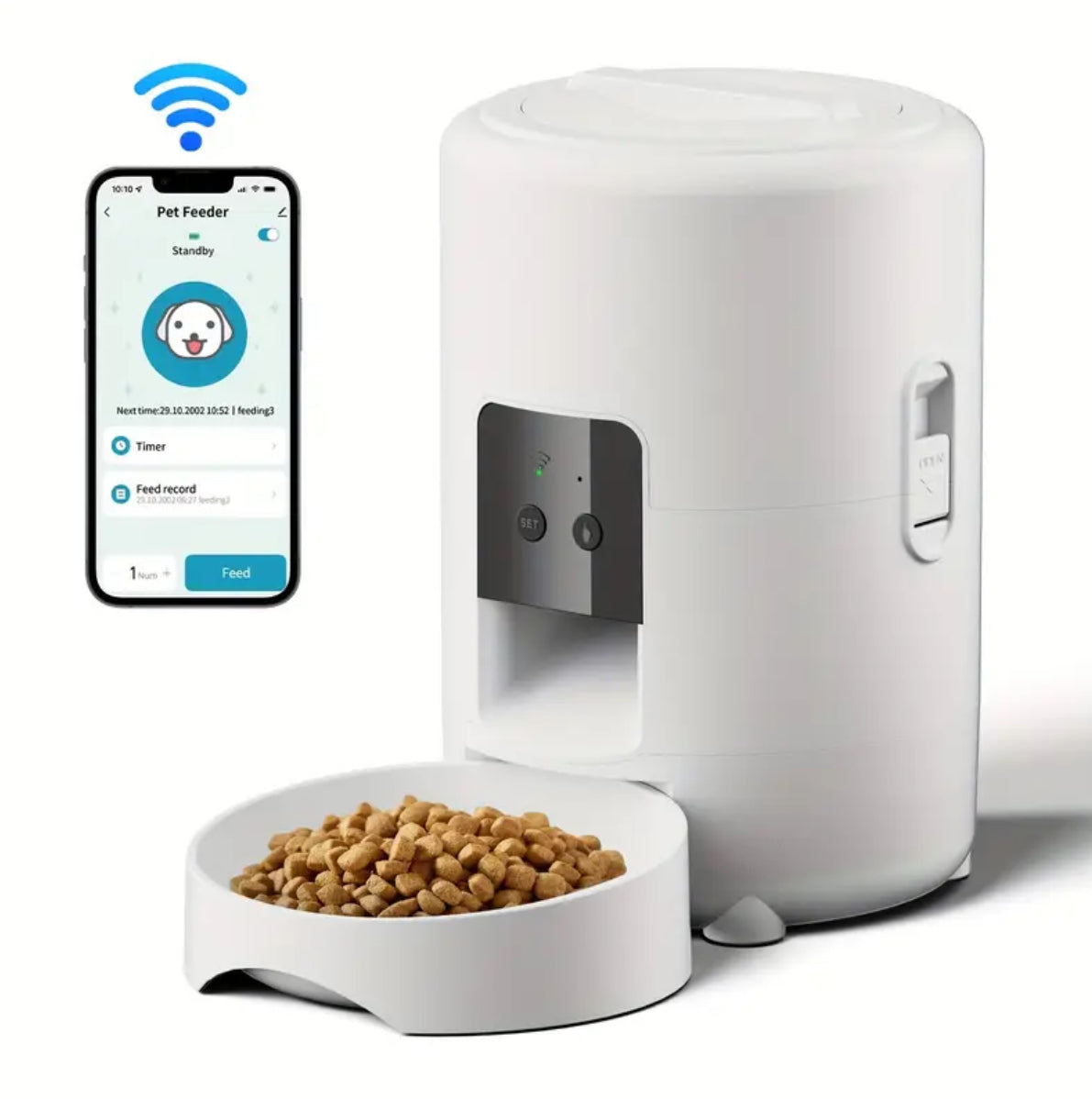 smart pet feeder وحدة تغذية الحيوانات الأليفة الذكية